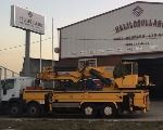 Ankara Hurdacılar sitesinde 20 Ton Ağırlığındaki Piresin kaldırılması işini yapan Kiralık 80 tonluk vinç